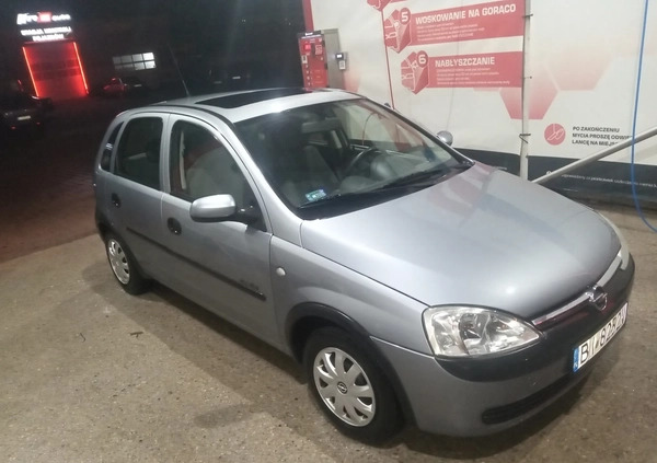 Opel Corsa cena 4800 przebieg: 173415, rok produkcji 2003 z Białystok małe 22